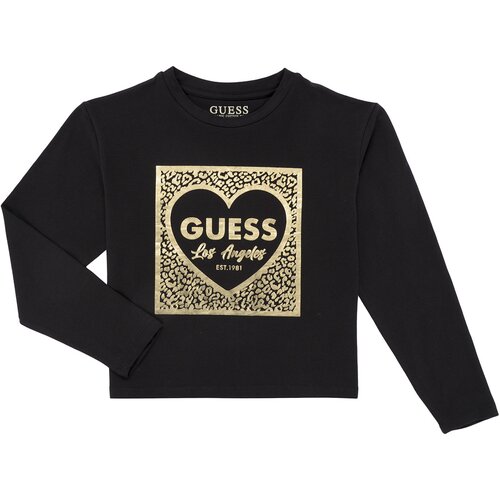 Guess Majice z dolgimi rokavi LS T SHIRT Črna Cene