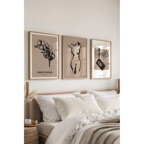 WALLXPERT Č-300597 - 5070 Vi&scaron;enamenski set dekorativnih slika (3 komada) Cene