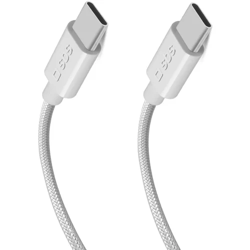 Sbs USB-C – USB-C Kabel 2m bijelo Podaci