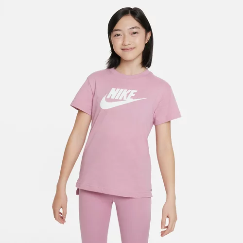 Nike Majica 'FUTURA' prljavo roza / bijela