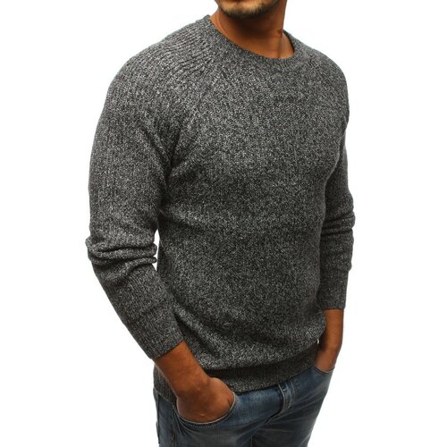 DStreet Gray men&amp;#039;s sweater WX1099 Slike