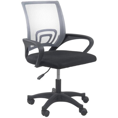 Shumee Topeshop FOTEL MORIS SZARY office /computer chair Padded seat Mesh backrest Cijene