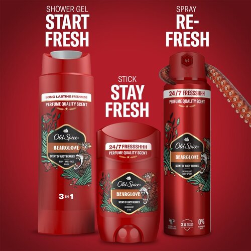 Old Spice Bearglove Anime darilni set za mo&amp;scaron;ke Slike