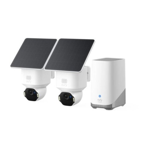 Anker Eufy Security SoloCam E42 komplet 2 kamer + HomeBase 3 baza + 2 solarna panela Cene