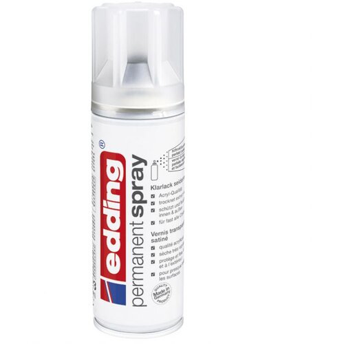  LAK U SPREJU 200ML PERMANENTNI EDDING 5200995 CLEAR MAT Cene