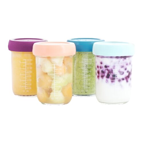 Babymoov steklene posodice za shranjevanje hrane, 4x 100ml + Cene