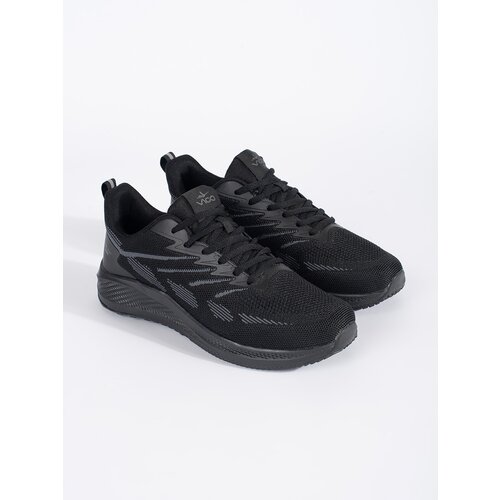 VICO Men's Black Mesh Sports Shoes Cene