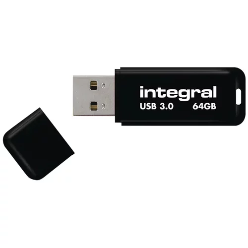 Integral USB ključ Black, 64 GB