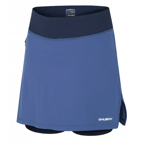 Husky Women's functional skirt with shorts Flamy L tm. blue