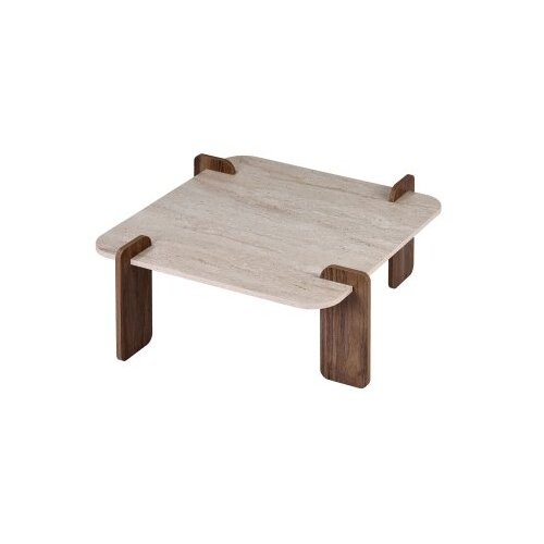 Hanah home Sto za dnevnu sobu Marais Travertine Venezia Walnut Slike