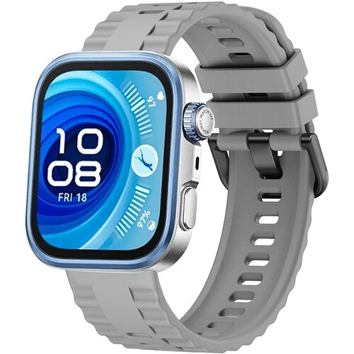 INF Združljiv s Huawei Fit 4 Pro Silikonski pa&scaron;ček: Udobje in slog Grey, (5000079442) Cene