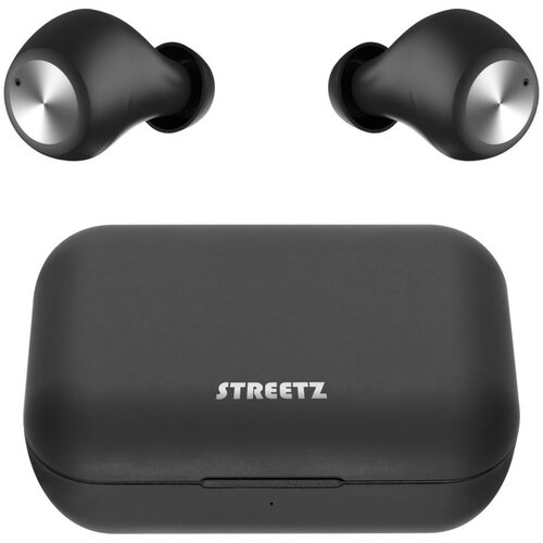 Streetz True Wireless TWS-110 In-Ear Slu&scaron;alice s Kutijicom za Punjenje, Crne Cijene