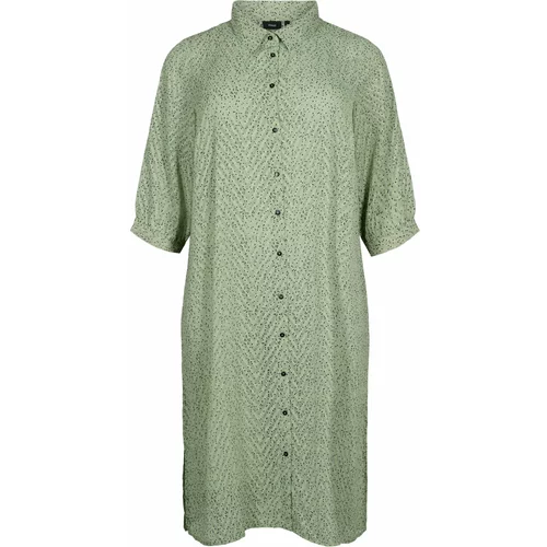 Zizzi Košulja haljina 'XDORTHEA' zelena