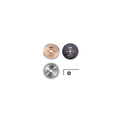 Einhell 5-delni set reznih ploča 89x10mm (1x tct rezni disk, 1x dijamantni rezni disk, 1x hss rezni disk), Pribor za TE-CS 18/89 Li - Solo Cene