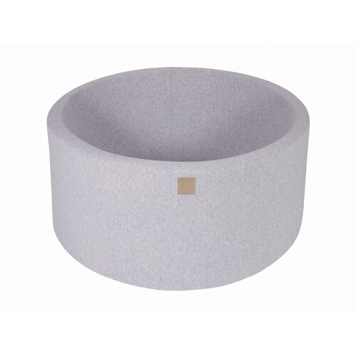 MeowBaby Bazen brez žog, 90x40 cm, žamet, svetlo siva, (21289299) Cene