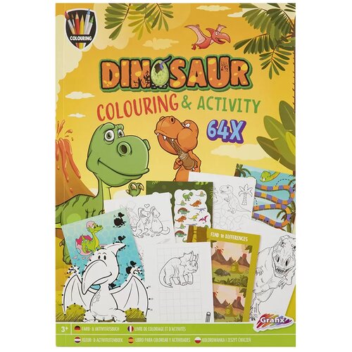  Bojanka sa zadacima - Dinosaur Slike