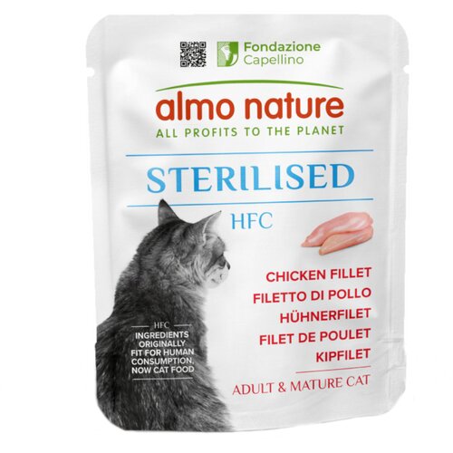 Almo Nature HFC Sterilised 6 x 50 g - Pileći file Cijene