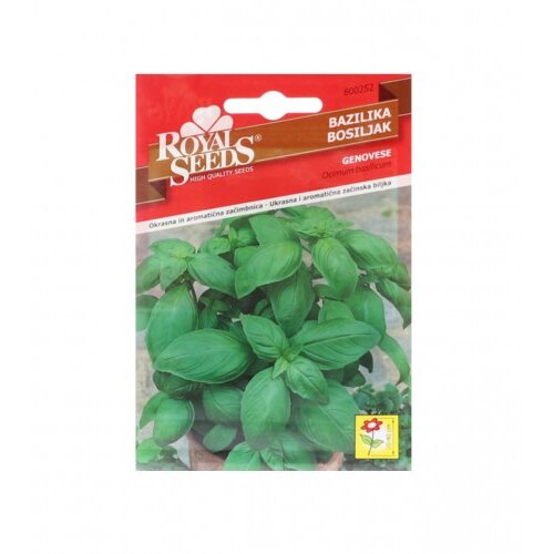 ROYAL SEEDS Sjeme bosiljak Genovese 208-02696 Cijene