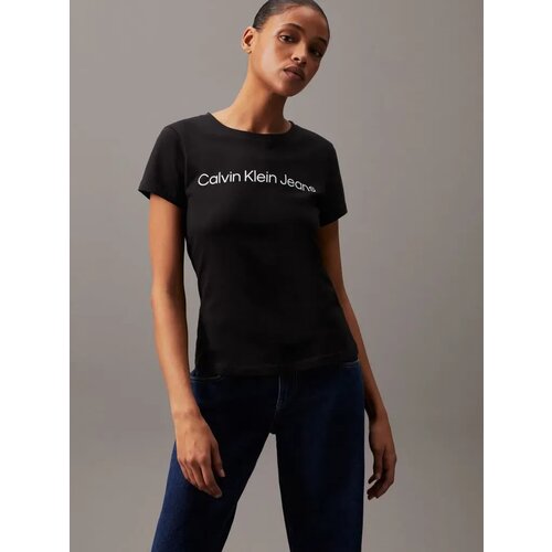 Calvin Klein Jeans Ženska majica J20J220253, Crna Cene