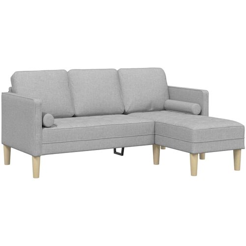  Set sofe 2 pcs Oblačnosiva 173 x 131 x 67 cm Poliester Slike