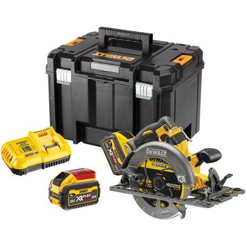 Dewalt KROŽNA ŽAGA AKU 54V XR 2X9AH + POLNILEC, (5000141110) Cene