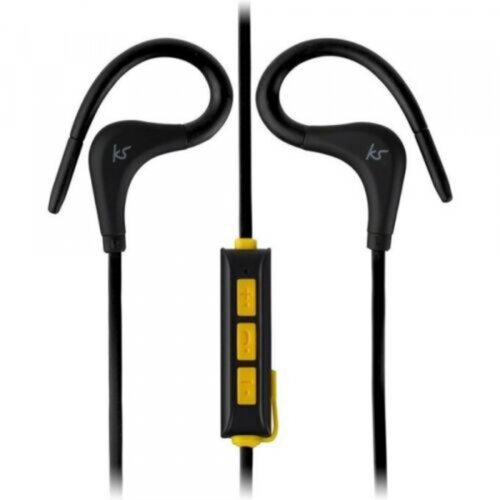 KIT race bluetooth slu&amp;scaron;alke ksracbk &amp;scaron;portne črno rumene Slike