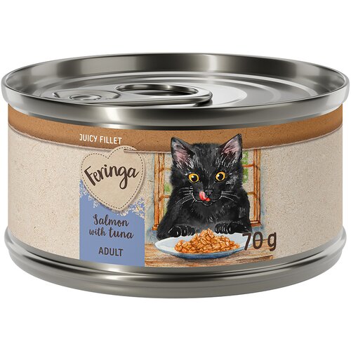 Feringa Ekonomično pakiranje Juicy Fillet 24 x 70 g - Losos s tunom Cijene