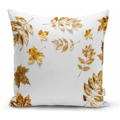 Minimalist Cushion Covers Minimalistične prevleke za blazine Golden Leaves, 42 x 42 cm