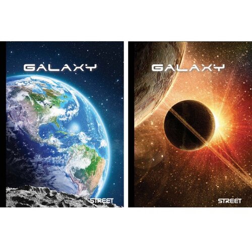  Zvezek z trdimi platnicami Street Galaxy A5 črte Slike