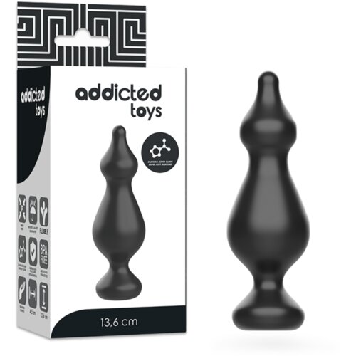 Addicted Toys ANAL SEXUAL PLUG 13.6CM BLACK Cene