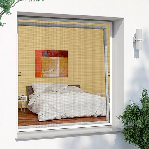 Windhager okno z zaščito pred mrčesom rhino screen (1,30 x 1,50 m, aluminij, bele barve) Cene
