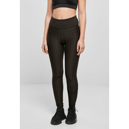 UC Ladies Women's high-waisted honeycomb leggings black Cijene