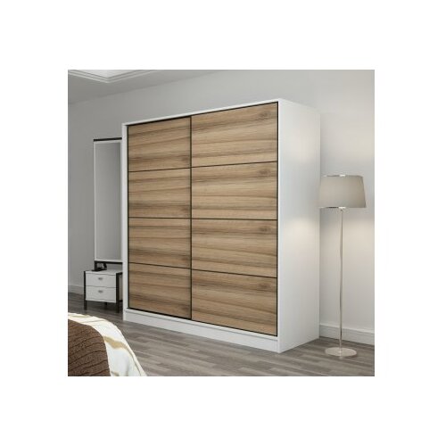 Hanah home kale - 7150 white wardrobe Slike
