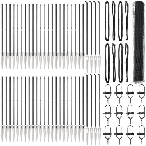 vidaXL Ograja v obliki šestkotnika Siva 1,2x100 m Jeklo, Ograjne stebre s konico 13 kos Ø32 mm 140 cm Galvanizirano jeklo Cene