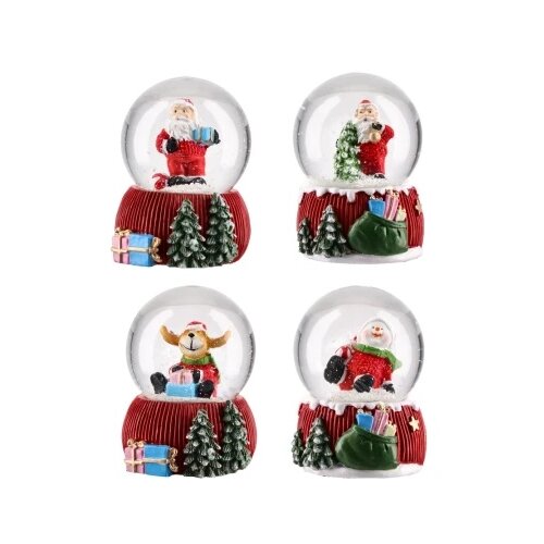  Festa snowy 10 novogodi&amp;scaron;nja kugla mala crvena miks ( 760133 ) Slike