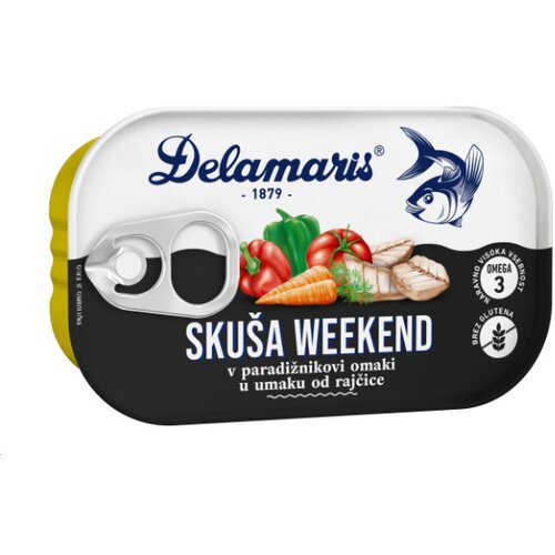 Delamaris Sku&amp;scaron;a sa povrćem, 125g Slike
