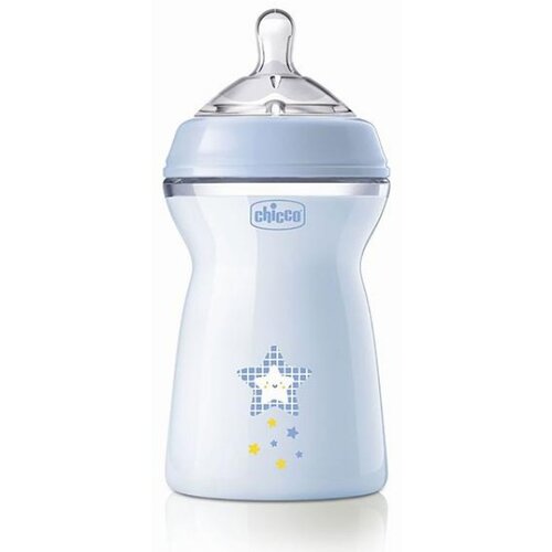  Chicco nf plastična fla&scaron;ica 330ml silikon 6m+ dečak Cene