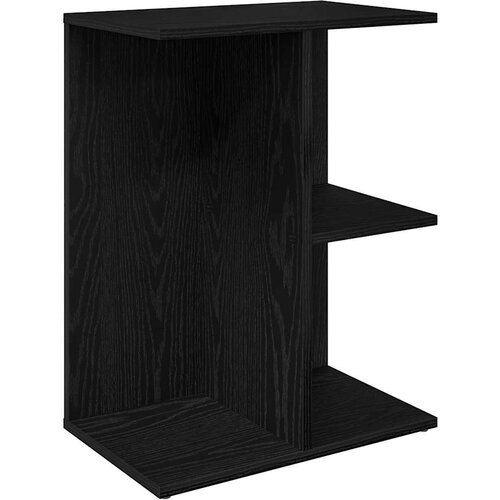 vidaXL Noćni ormarić crni hrast 46,5x29x61 cm konstruiranog drva Cijene