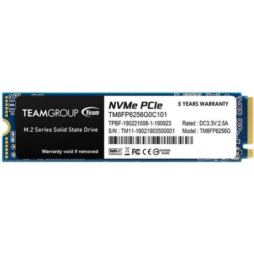 Team Group MP33 256GB M.2 PCIe NVMe (TM8FP6256G0C101) SSD Cene