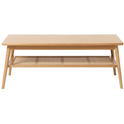 Unique Furniture Stolić za kavu s pločom stola u dekoru hrasta u prirodnoj boji 60x120 cm Barrali – Cene