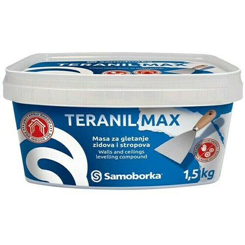 Samoborka Masa za fino zaglađivanje povr&amp;scaron;ina Teranil MAX (1,5 kg) Slike