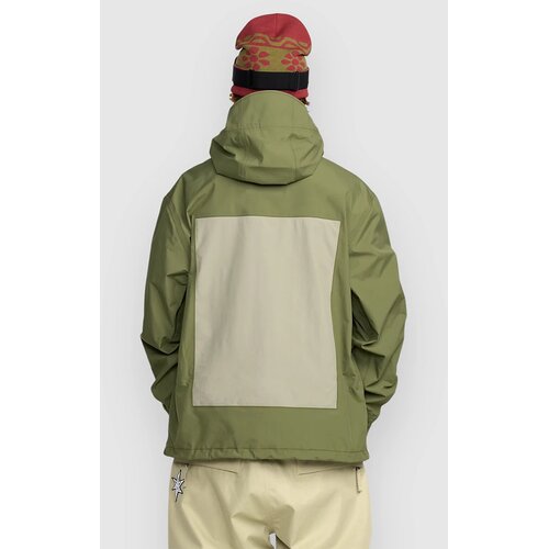 Volcom Arthur 3L Jacket dark olive Slike