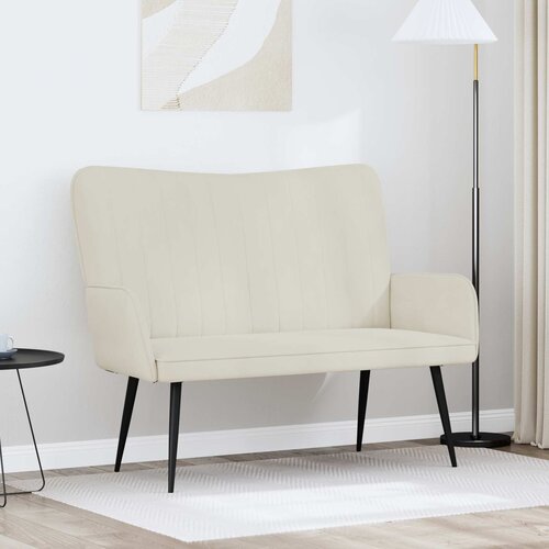 SOFA za dvije osobe Krem 115 x 61 x 87 cm Bar&amp;scaron;un Slike