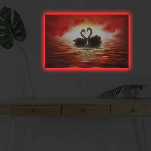Wallity Zidna slika sa LED osvjetljenjem 4570DHDACT-143, 45x70 cm Cijene