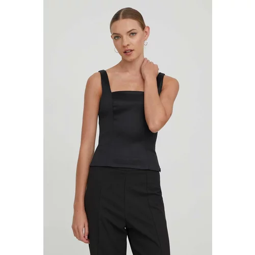 Abercrombie & Fitch Bluza za žene, boja: crna, bez uzorka