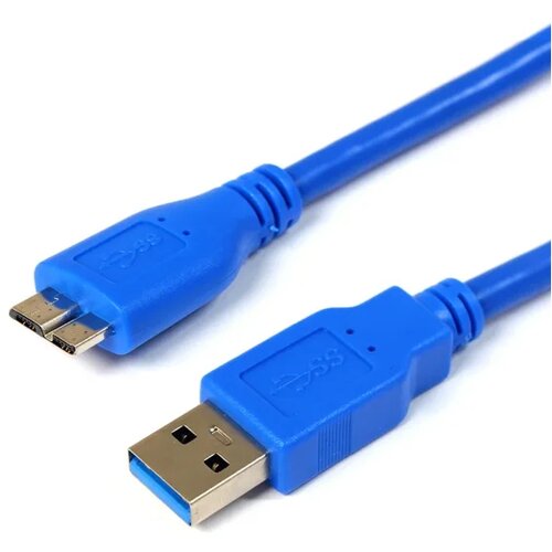 Fast Asia USB 3.0 kabl A mu&amp;scaron;ki na Micro-B mu&amp;scaron;ki, 1,8 m, plavi Slike