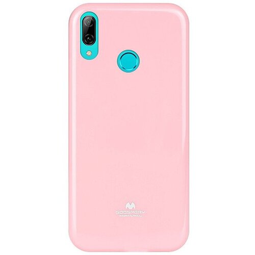 Goospery jelly tanek silikonski ovitek za huawie p smart z / Y9 prime 2019 - nežno roza Cene
