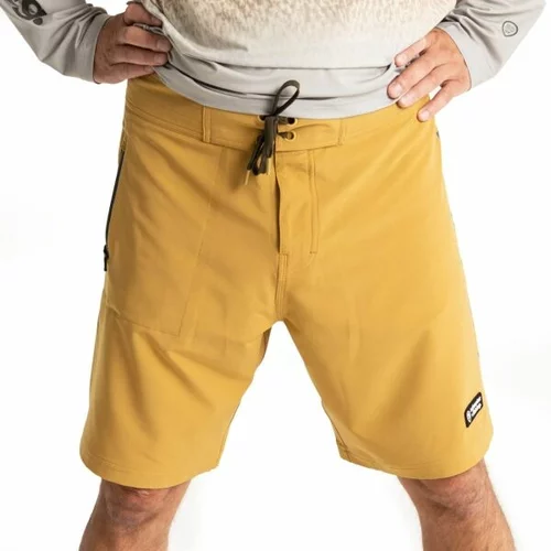 Adventer & fishing UV SHORTS SAND Muške kratke hlače za pecanje, smeđa, veličina