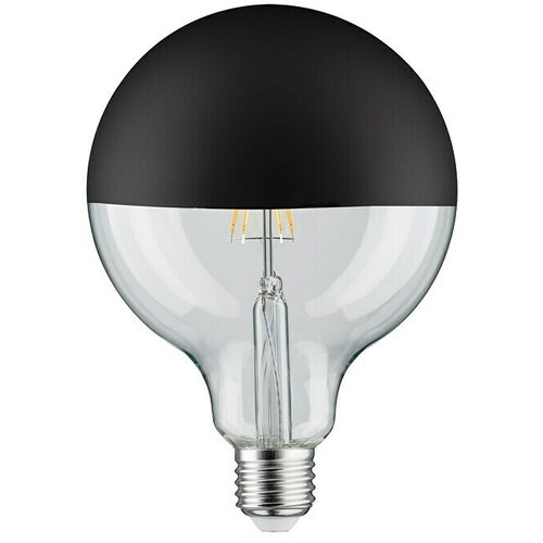 PAULMANN LED žarulja Vintage Globe-Form E27 G125 (E27, Topla bijela, 600 lm, 6,5 W, Boja: Crna) Cijene