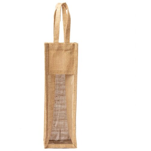  VREĆICE ZA VINO JUTA 10.5X35.5X10CM MAKITO 3480 S PROZORČIĆEM Cene
